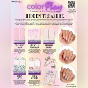 Color Street March Subscription Box 2023 Hidden Treasure